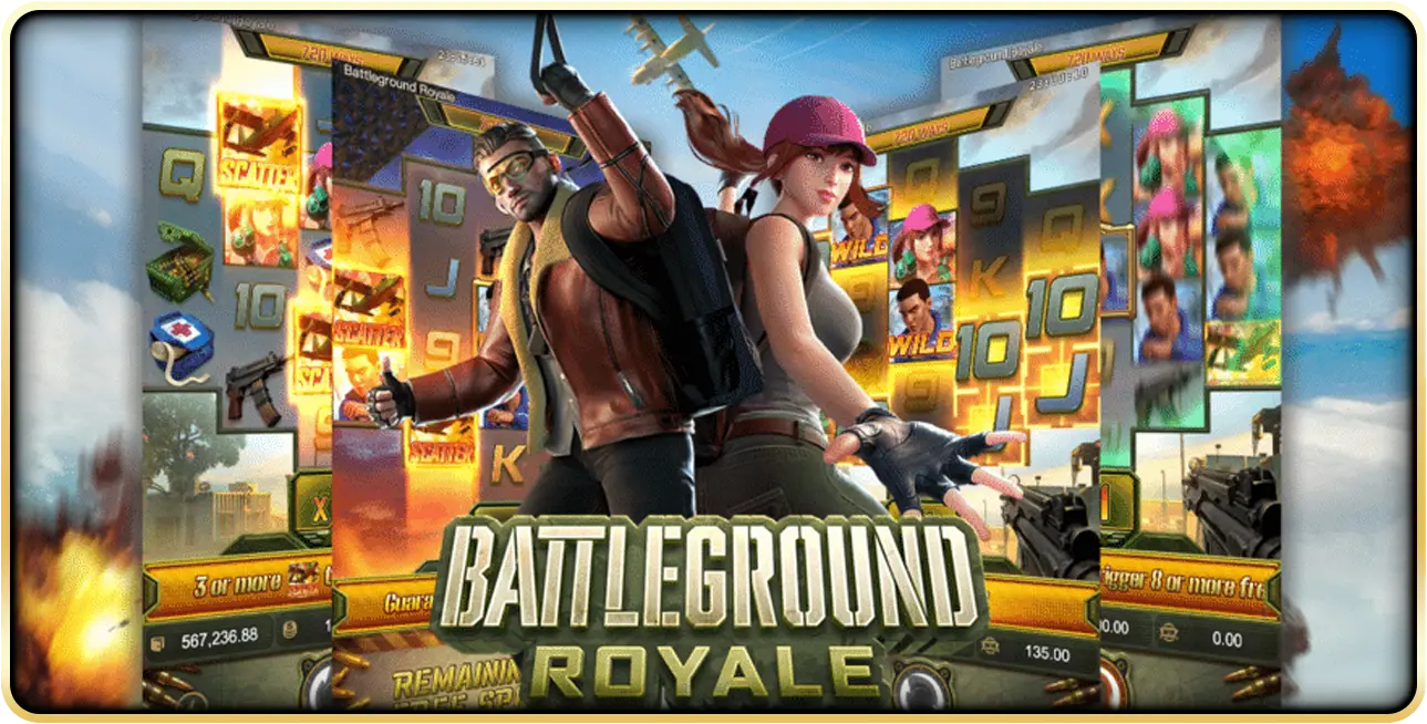 รายละเอียดต่างๆของเกมสล็อต Battleground Royale